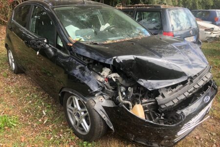 Ford Fiesta incidentata